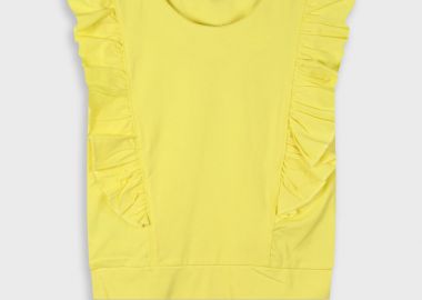 Μπλούζα κροπ για κορίτσι | ΛΕΜΟΝΙ - Energiers - 